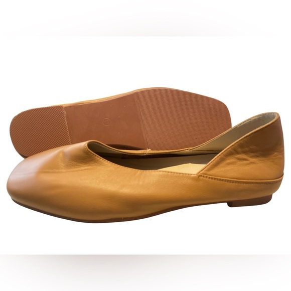 EMPRESS The Comfi Beige Leather Ballet Flat - Picture 5 of 5